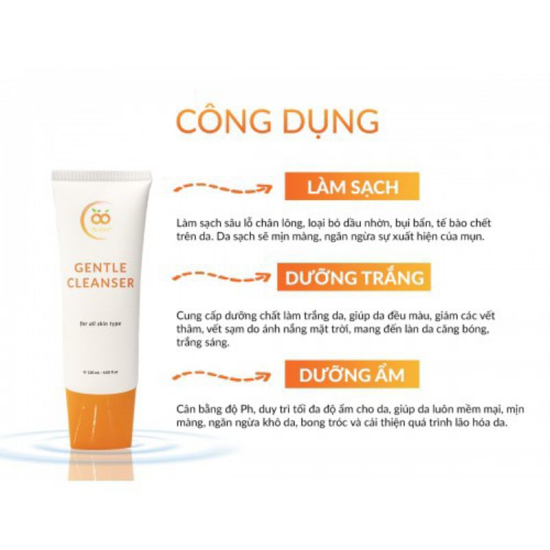 Sữa rửa mặt cô đặc Alaishy Vitamin C 125ml phiên bản nâng cấp mới dùng được cho da nhạy cảm