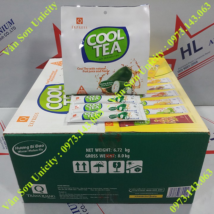 03 bịch trà Bí Đao Trần Quang 336g (24 gói dài * 14g)