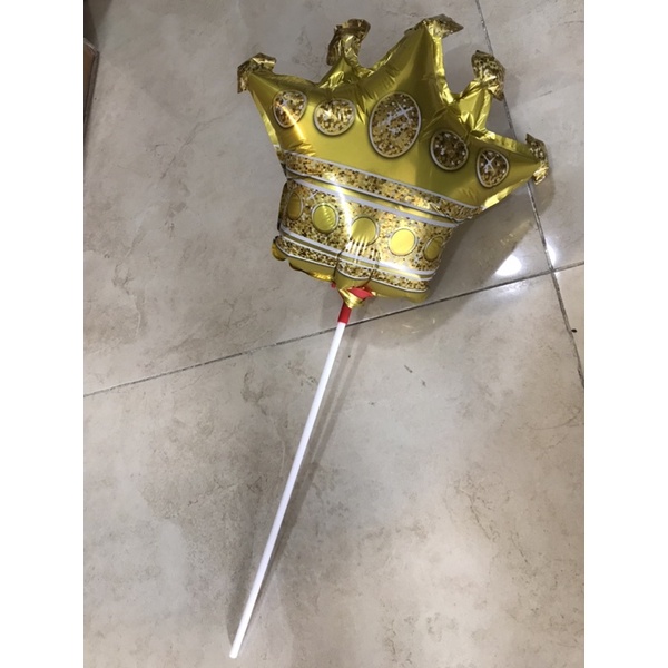 Bong bóng cầm tay sinh nhật cho bé, que cầm bong bóng, bong bóng hình mini cầm tay chụp hình