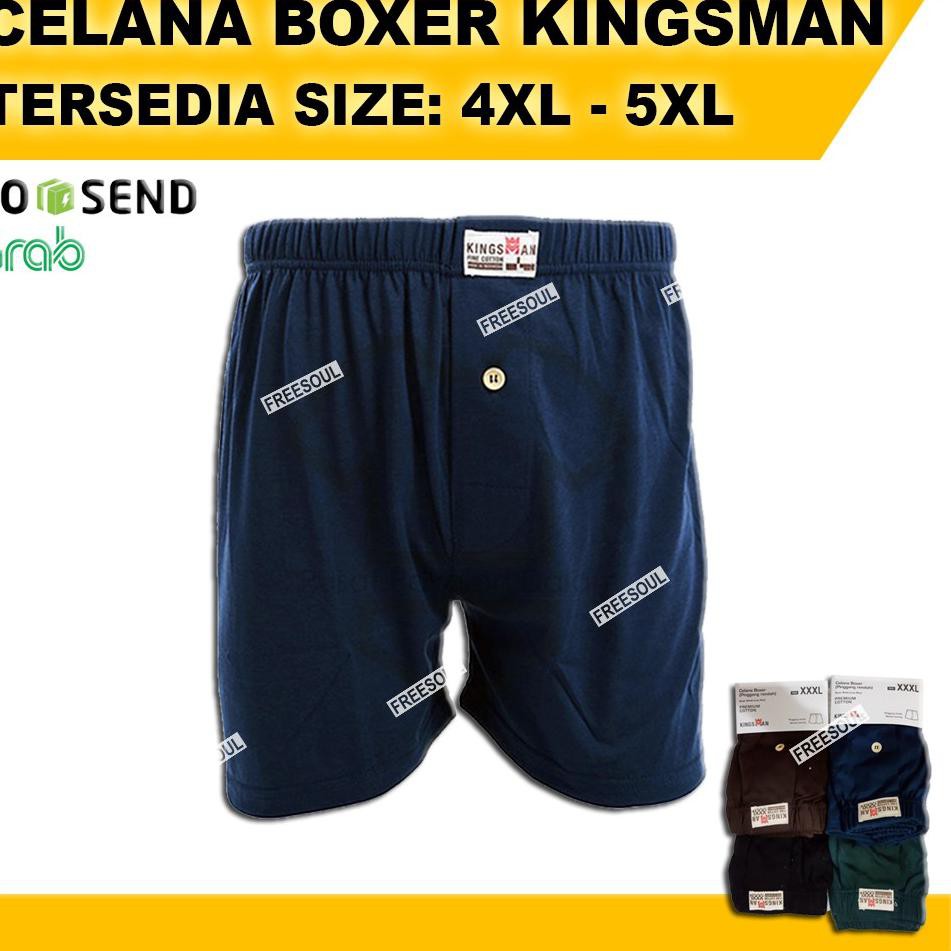 Kingsman Quần Lót Boxer Ngắn Size S M L Xl 2xl 3xl 4xl 5xl Tlg Cho Nam