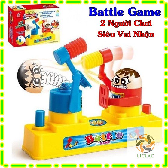 Đồ Chơi Đối Kháng Võ Sĩ Song Đấu Battle Game K618-3 - Trò Chơi Gõ Đầu Vui Nhộn Hấp Dẫn Cho Cả Gia Đình