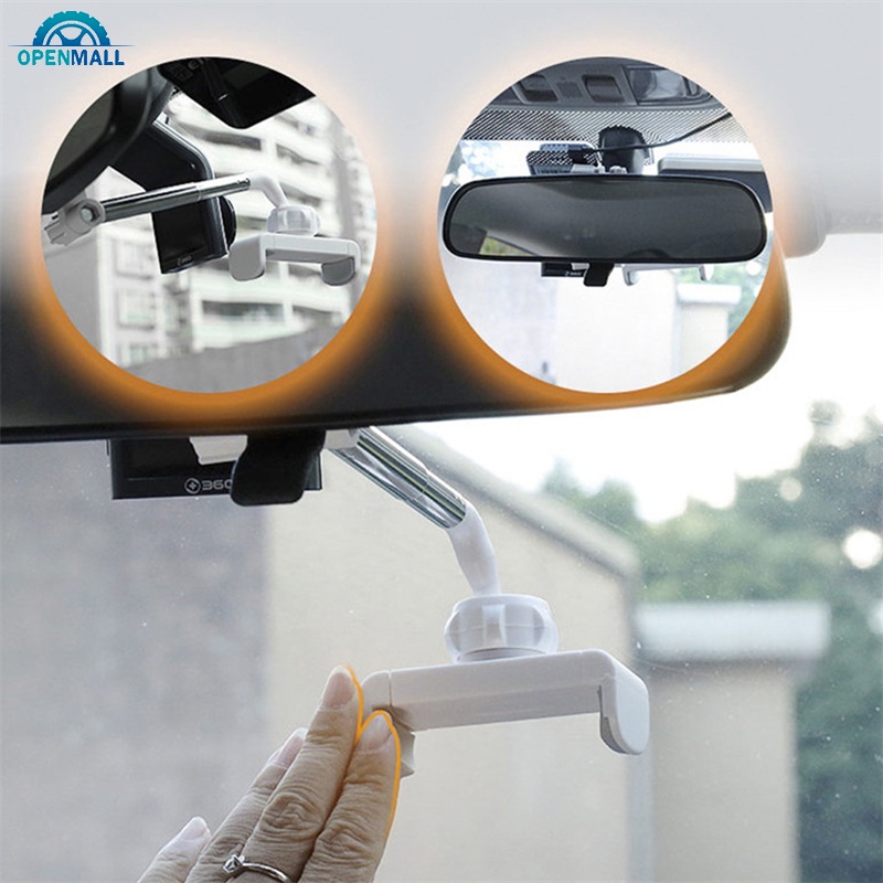 Giá Đỡ Điện Thoại Gắn Gương Chiếu Hậu Xe Hơi Xoay 360 Độ Tiện Dụng° Giá Đỡ Điện Thoại Gắn Xe Hơi Tiện Lợi