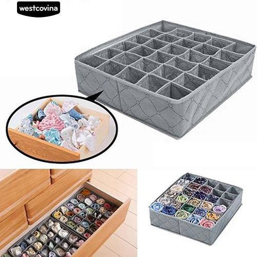 Hộp đựng vật dụng quần áo có 30 ô đựng tiện dụng