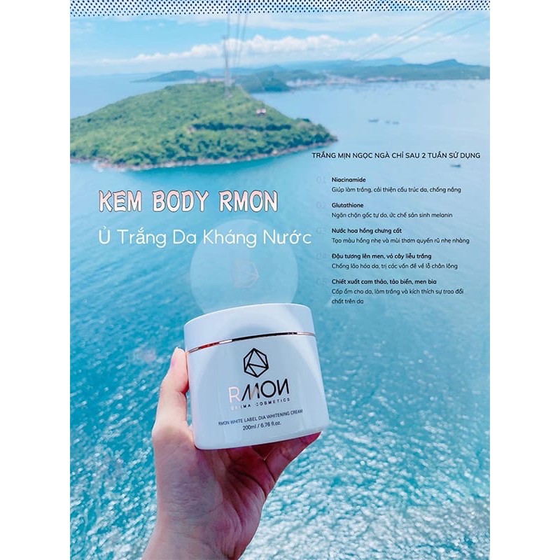 Kem Body Dưỡng Trắng Da Rmon Hàn Quốc