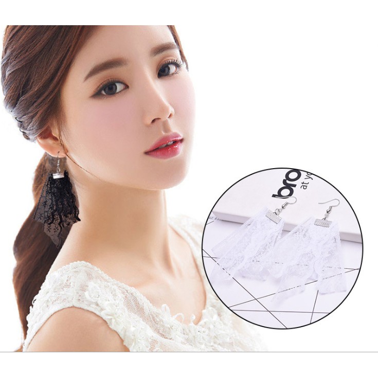 Khuyên Tai ren zen xinh xắn sale giá siêu rẻ