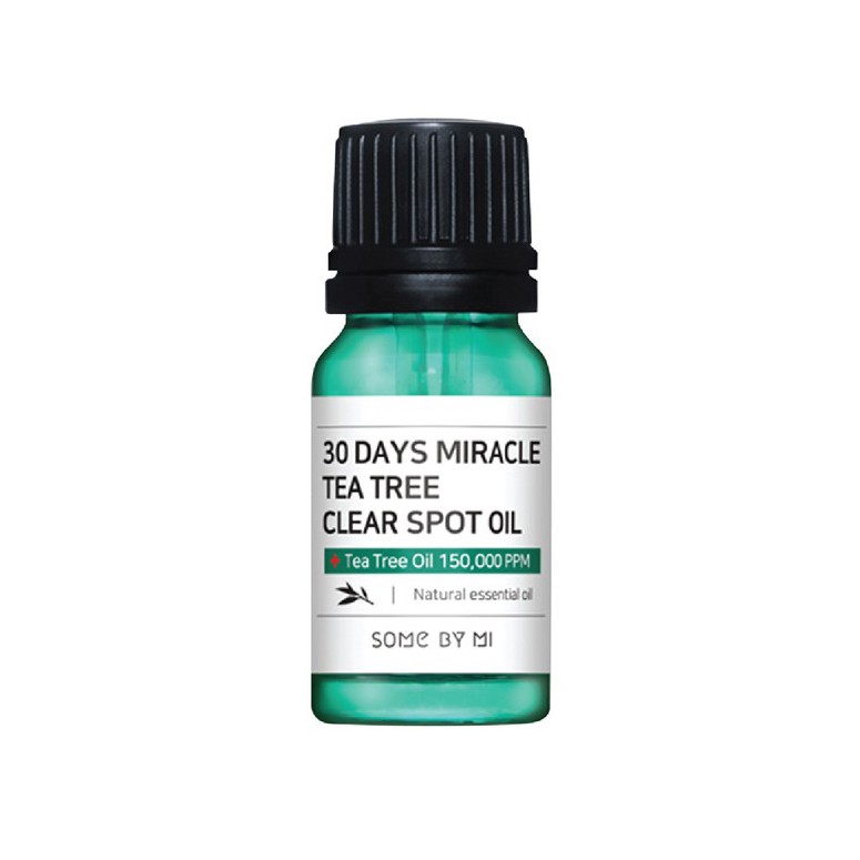 Tinh dầu hỗ trợ giảm mụn chiết xuất tràm trà Some By Mi 30 days miracle tea tree clear spot oil 10ml