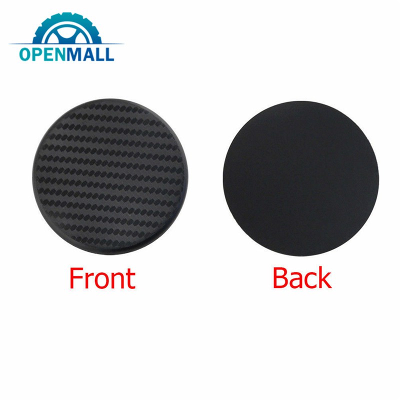 Bộ 2 miếng lót cốc nước bằng sợi carbon dùng trên xe hơi