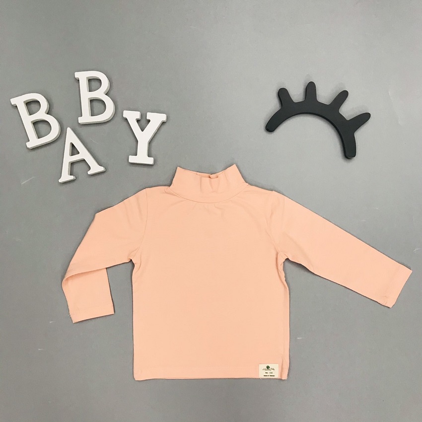 Áo giữ nhiệt cho bé, áo bé gái, áo cho bé gái chất cotton, size 9m - 36m - SUNKIDS