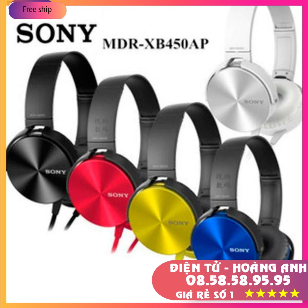 Tai Nghe Chụp Tai Có Mic ️🎧NGHE CỰC THÍCH️🎧 Tai Nghe Sony Extra Bass 450AP