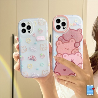 Ốp Điện Thoại Silicon Mềm Họa Tiết Hoạt Hình Dễ Thương Cho Iphone 7 8 Plus XR X XS XSMAX 11 12 13 Pro Max 6 6s Plus
