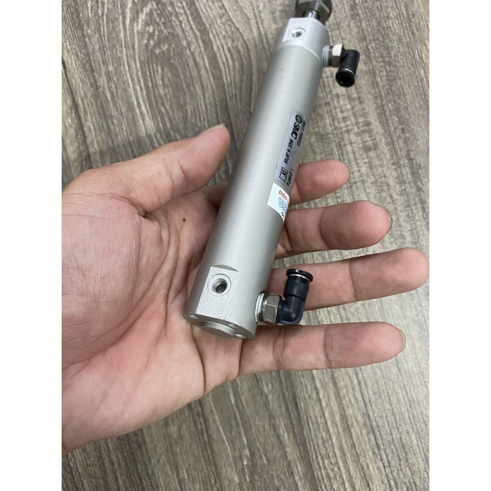 Xy lanh SMC  CG1BN20-80  hành trình 80mm + Tặng đầu nối khí nén