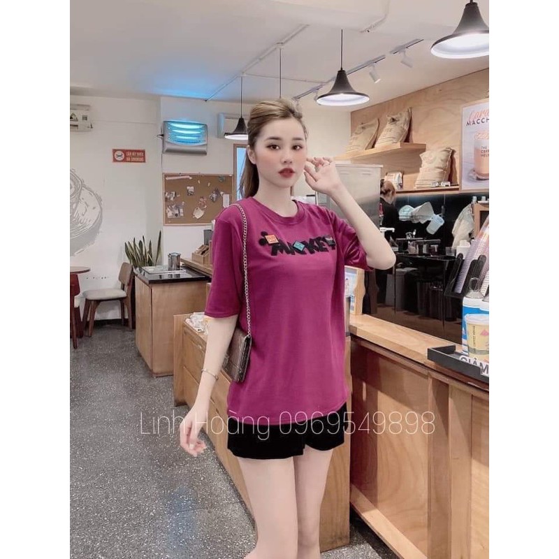 bán sỉ phông thêu đắp nổi mickey xịn xò