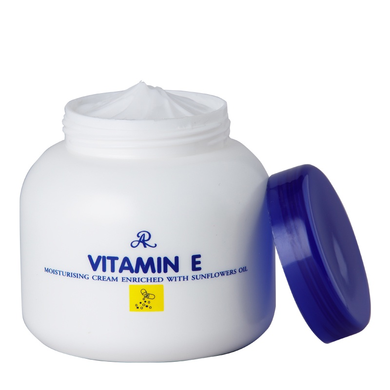 Vitamin E cream. Kem dưỡng da toàn thân Vitamin E hủ 200mg ( Thái Lan)