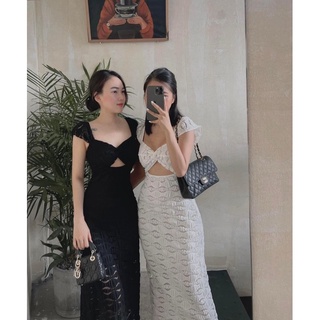 Đầm ren cánh tiên cup ngực