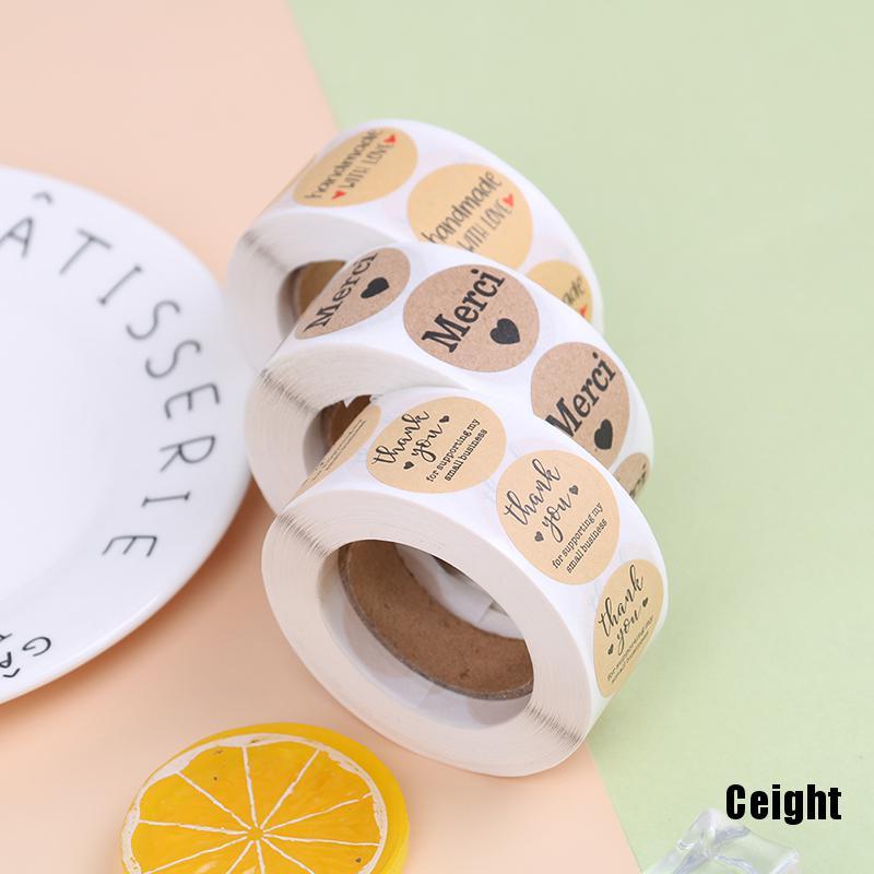 Nhãn Dán Trang Trí In Chữ Thank You