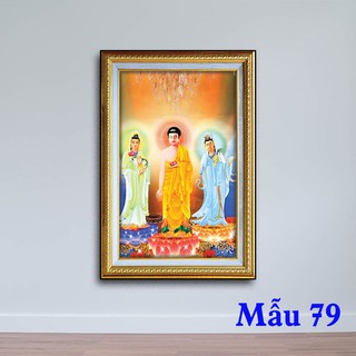 [Trọn bộ] [Đồng giá] Tranh Phật, hình ảnh đức Phật | tranh ảnh Phật gồm khung, khoen, tặng quà