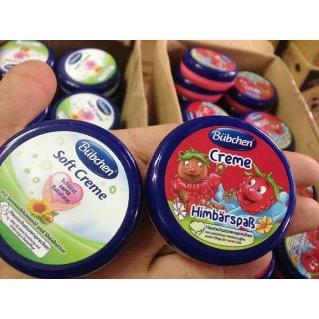 Kem dưỡng da, chống nẻ  Bubchen cho bé