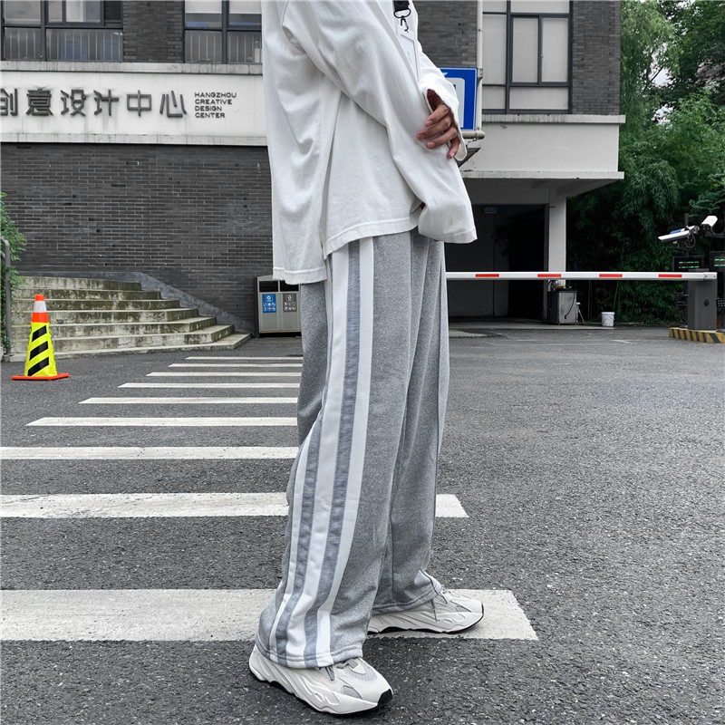 Quần thun dài 2 sọc phong cách thể thao năng động cho nam