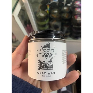 Sáp Vuốt Tạo Kiểu Tóc Clay Wax Professio The Barber Shop 100ml