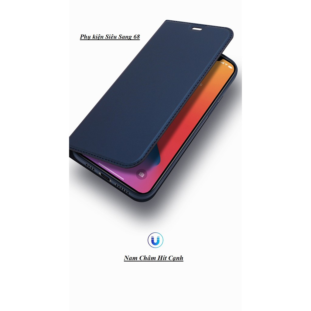 Bao da Iphone 12 pro max hiệu Dux Ducis hàng Cao Cấp chuẩn Full Box