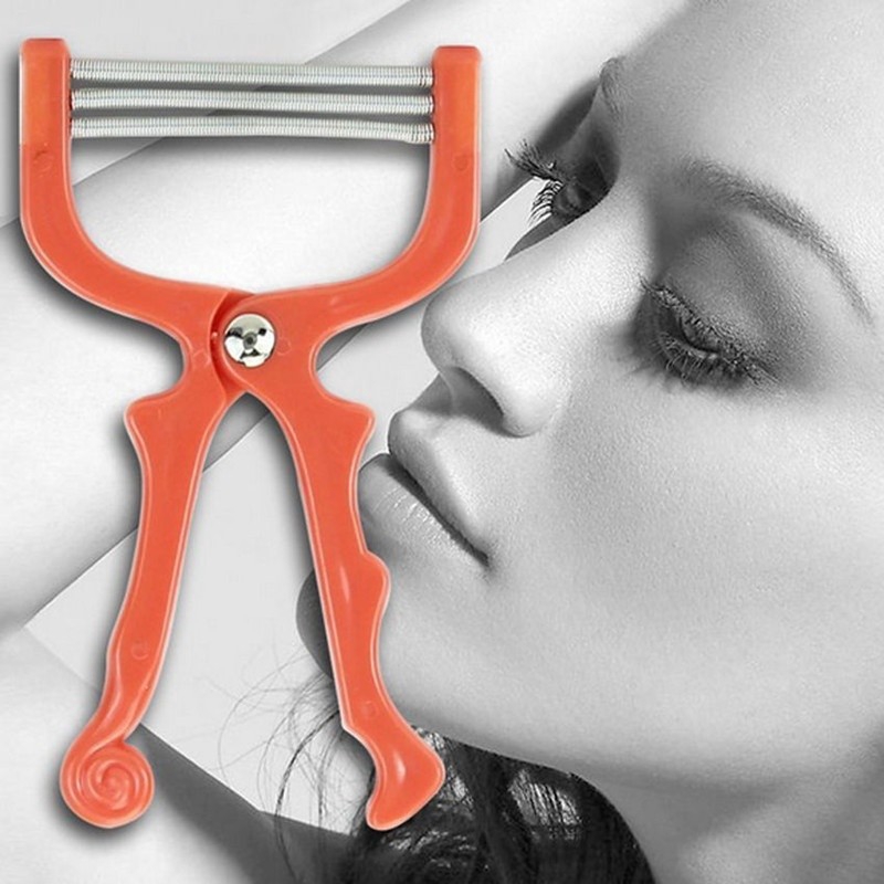 [Hàng mới về] Con lăn cầm tay loại bỏ lông mặt làm đẹp an toàn dành cho nữ