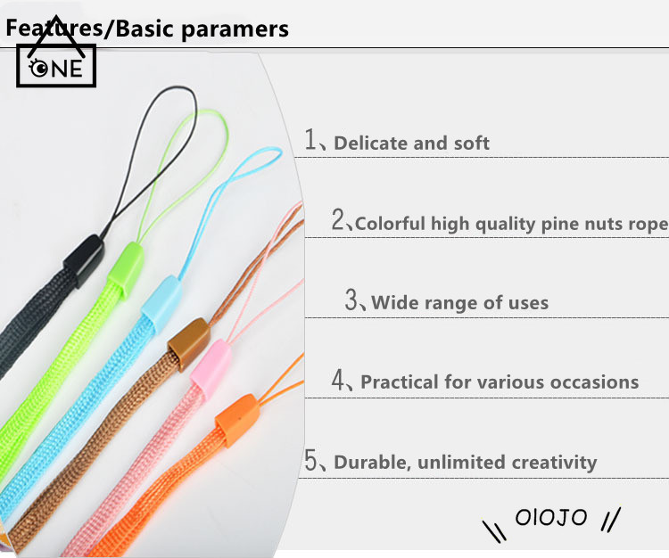 Dây Đeo Điện Thoại / Thẻ Tên / Chìa Khóa / Máy Ảnh Có Tay Cầm Ngắn Tiện Dụng | BigBuy360 - bigbuy360.vn