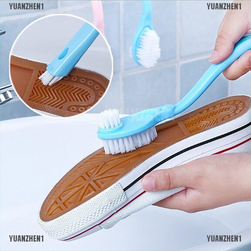 [YUANZHEN1] Bàn Chải Chà Giày Cán Dài Làm Sạch Nhà Vệ Sinh