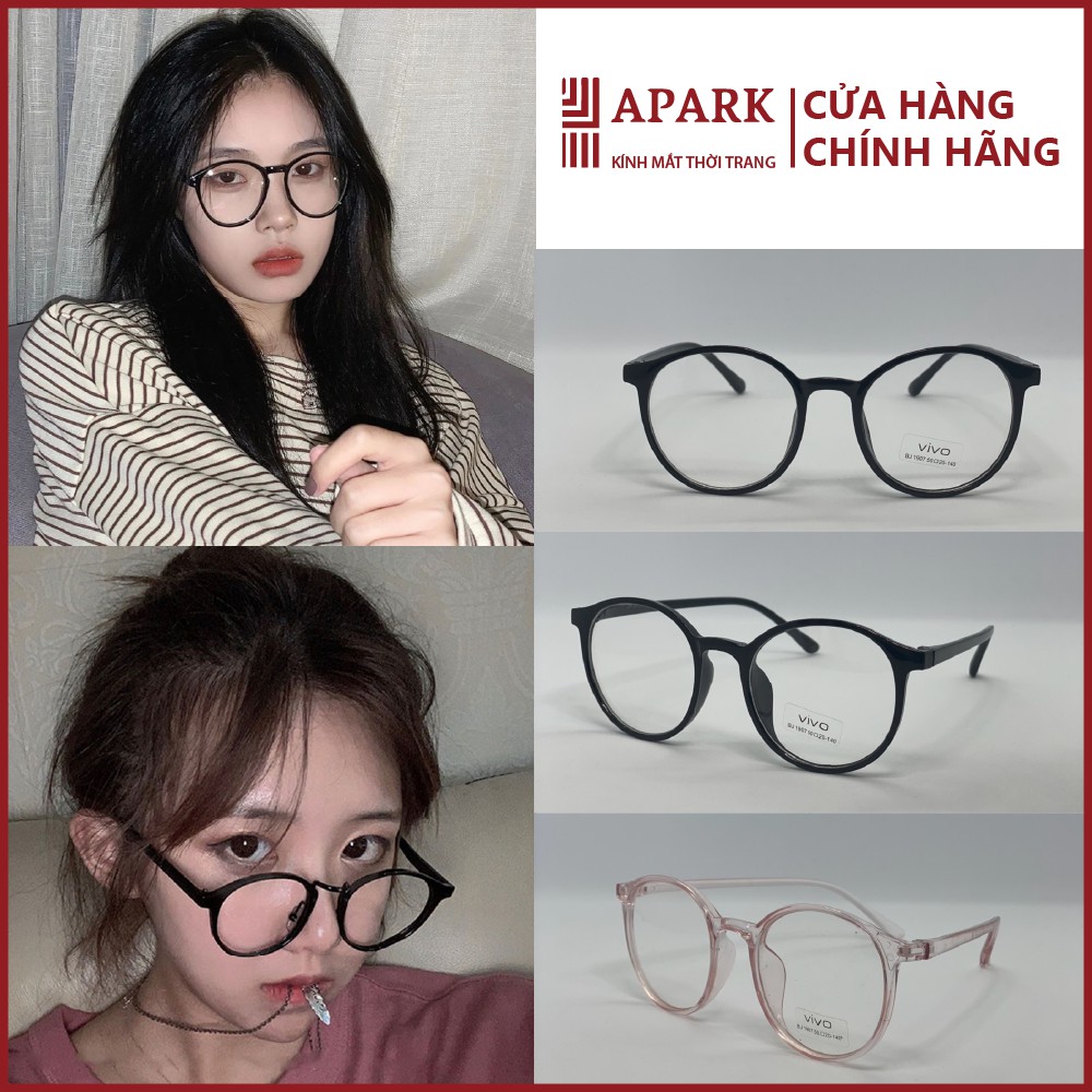 Gọng kính VIVO Mắt Tròn HÀN QUỐC Giả Cận Siêu kute HOTTREND titok - Park | BigBuy360 - bigbuy360.vn