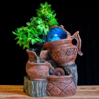 [CỠ LỚN] THÁC NƯỚC PHONG THỦY - ĐIỀU HÒA KHÔNG KHÍ - CÂN BẰNG ÂM DƯƠNG - TĨNH LẶNG TÂM HỒN - RƯỚC TÀI LỘC