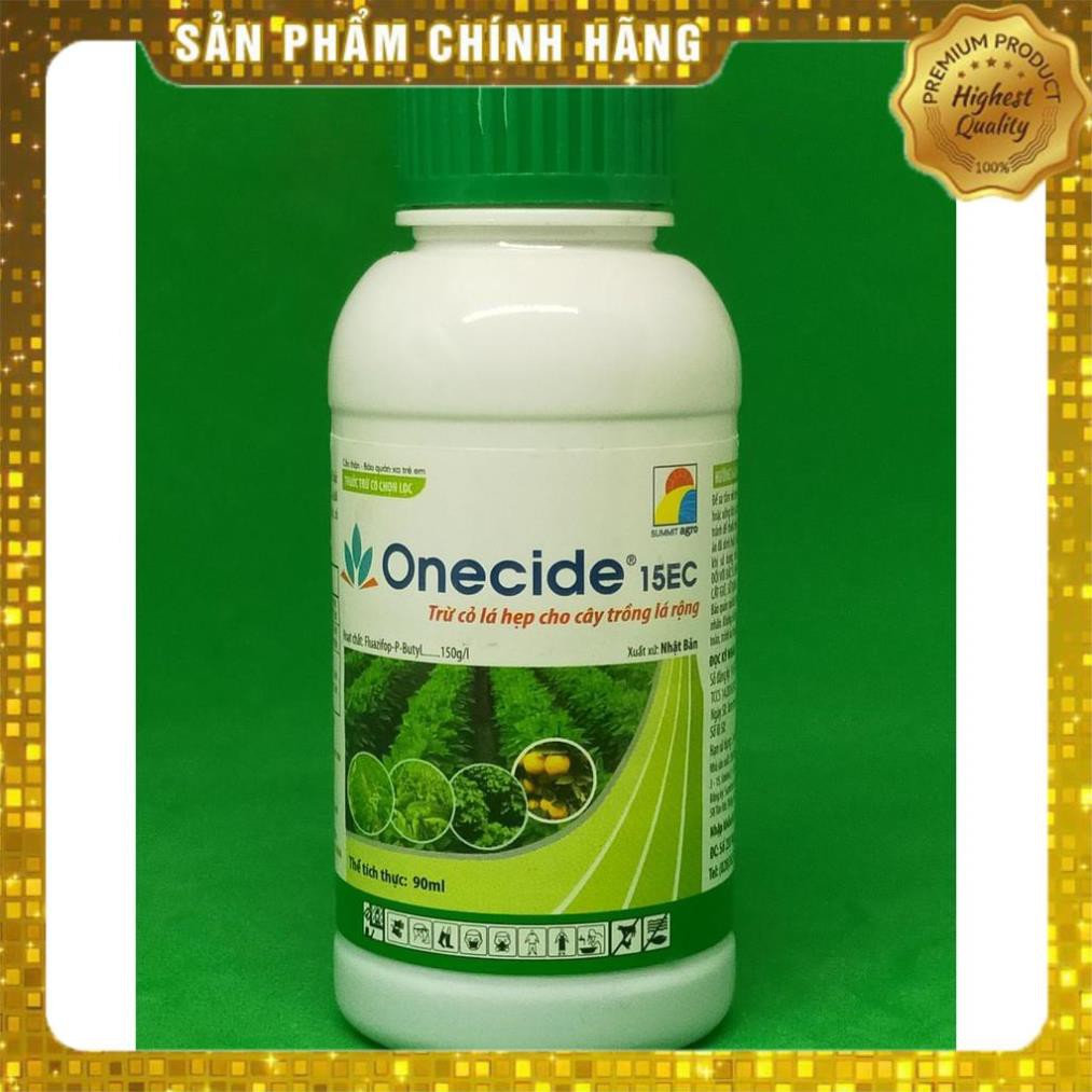 [Tổng Kho phân phối] Thuốc diệt cỏ chọn lọc Onecide 90ml - chỉ diệt cỏ, ko chết cây