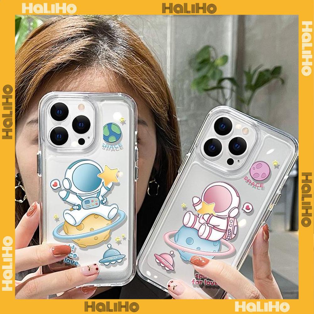 iPhone Case HD Acrylic Hard Case High Clear Metal Button Protection Camera Shockproof Cartoon Cute Compatible with iPhone 14 Pro Max 14 Plus 13 Pro Max 12 Pro Max 11 XR 7Plus
