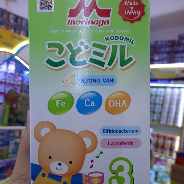 Sữa morinaga  số 3 hộp giấy 216g đã tháo tem