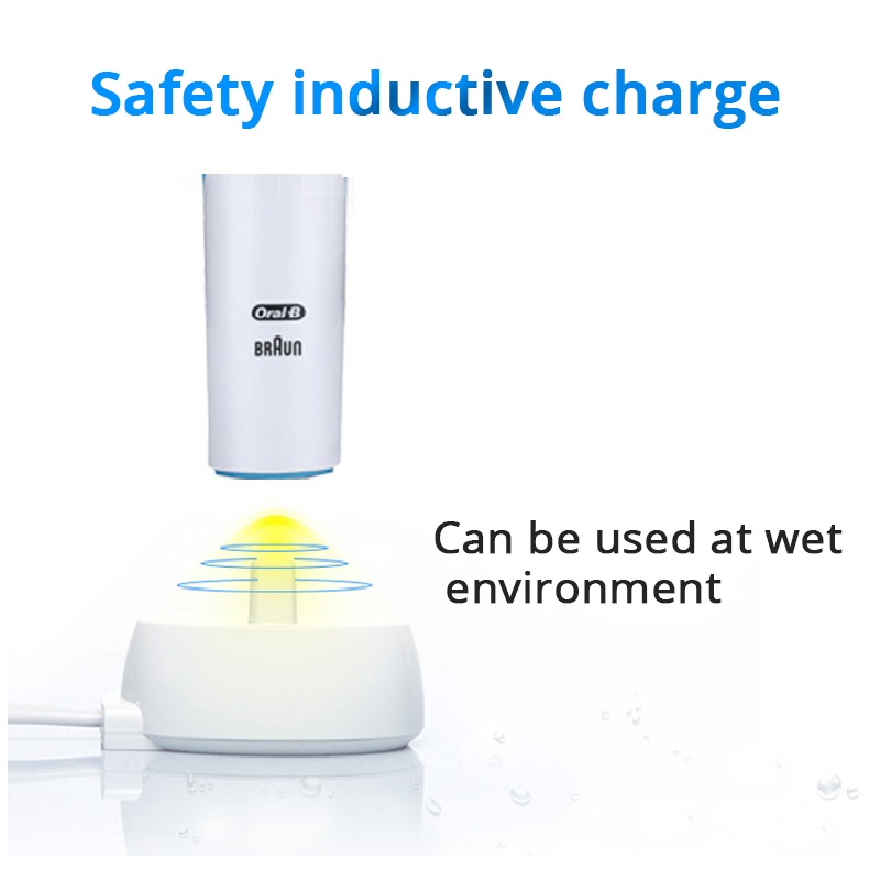 Bàn chải đánh răng điện ORAL-B D12 làm trắng răng sạc lại được tiện lợi