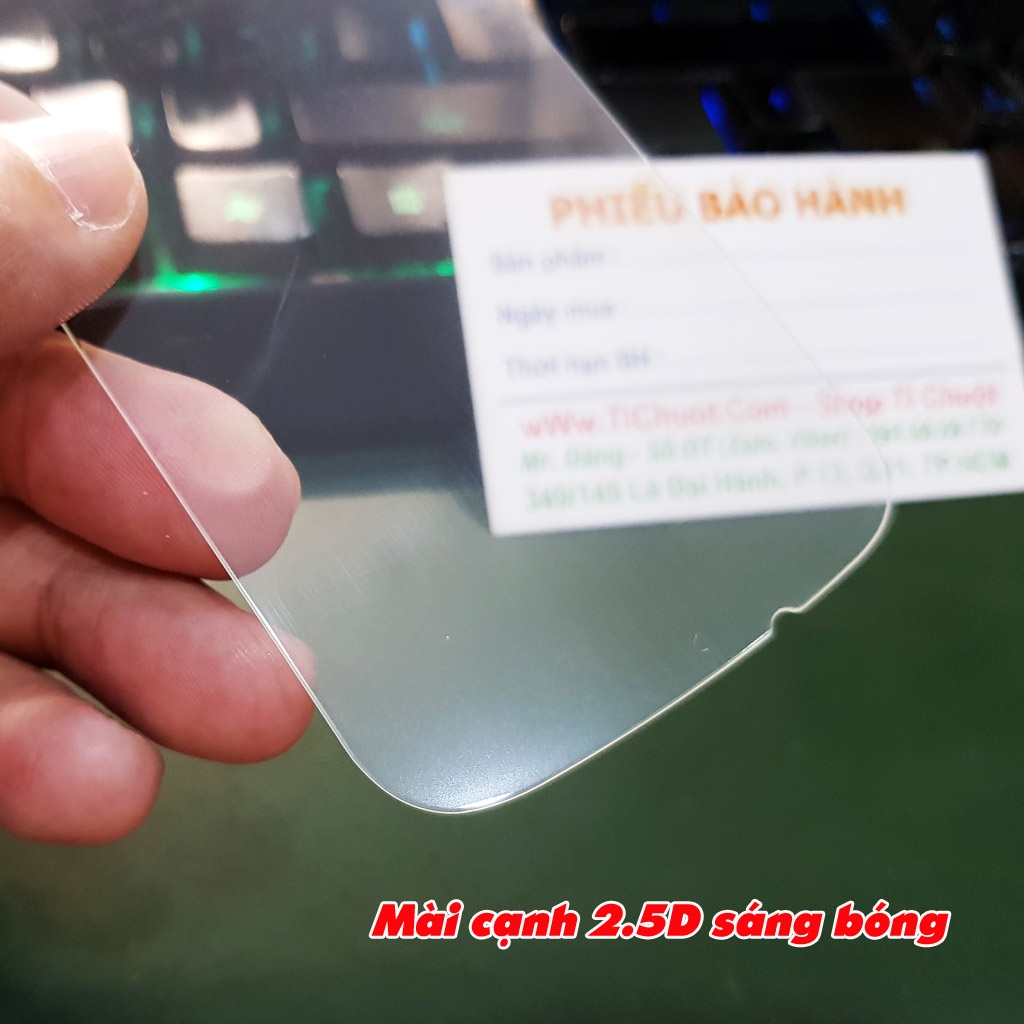 [Ảnh Thật] Kính CL NOKIA 1 Cường Lực mài cạnh 2.5D 9H-0.26mm