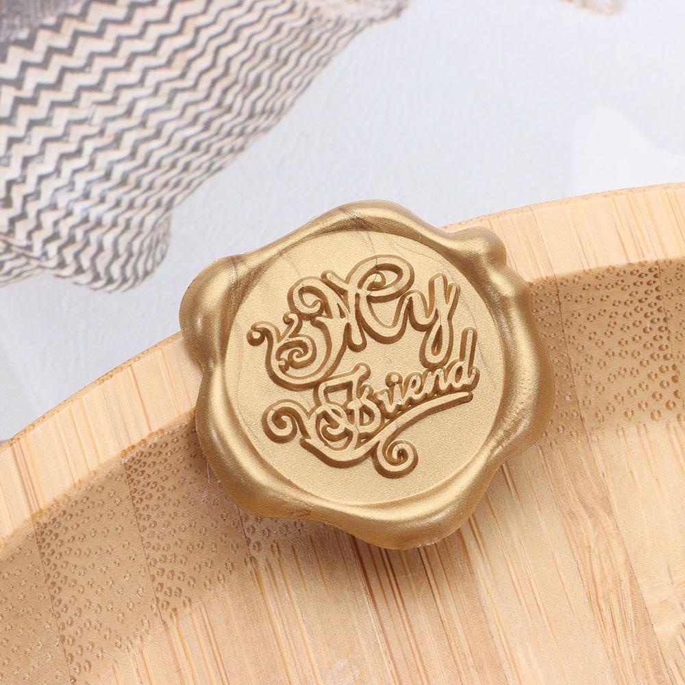 Bộ 10 Thẻ Dán Trang Trí Con Dấu Độc Đáo|Miếng Dán Niêm Phong Bì Thư Tiện Dụng