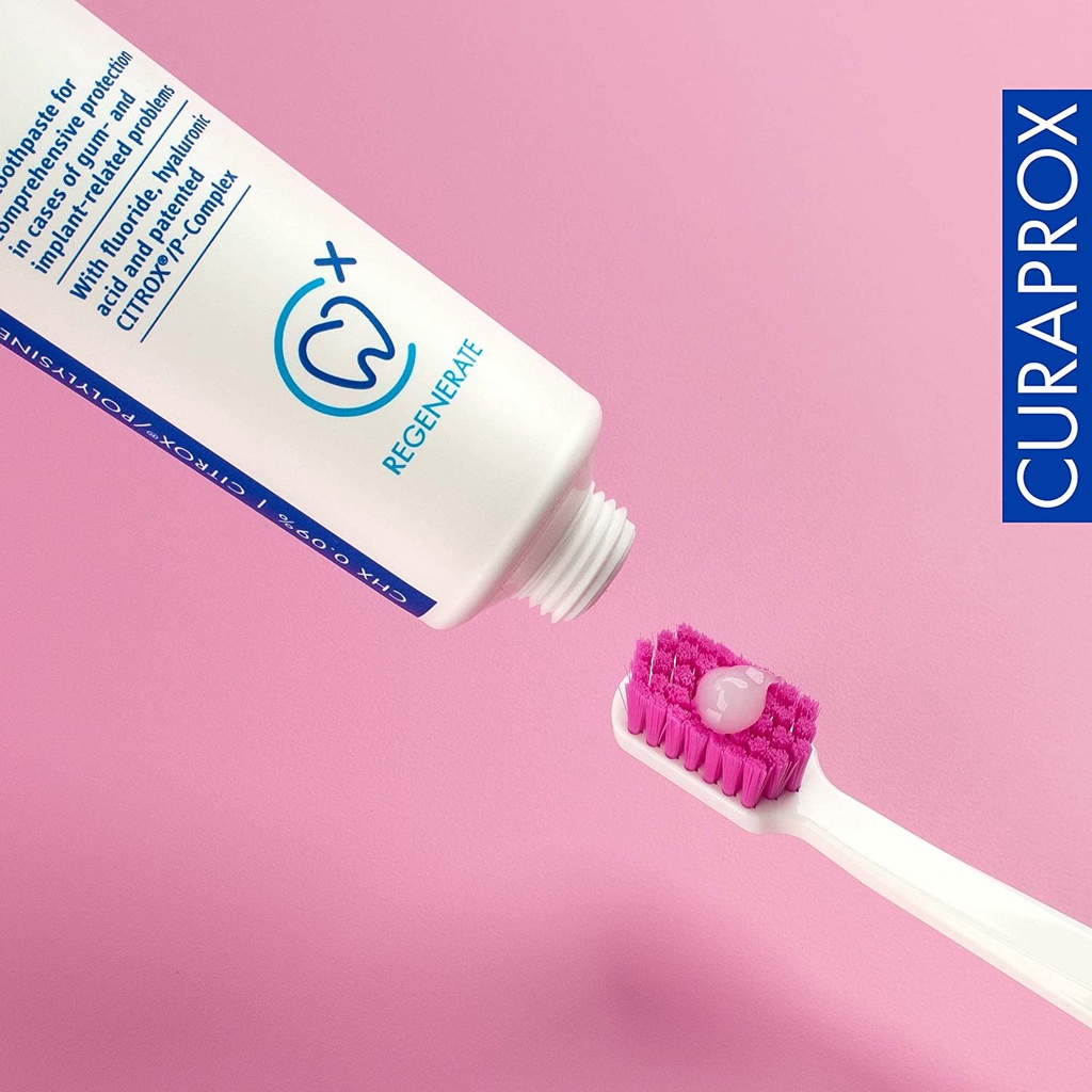 Kem đánh răng ngừa viêm nướu Curaprox Perio Plus Support CHX 0.09% 75ml date 10/2023