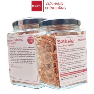 Đông trùng hạ thảo 100g sấy nhiệt thượng hạng chính hãng Sasuke