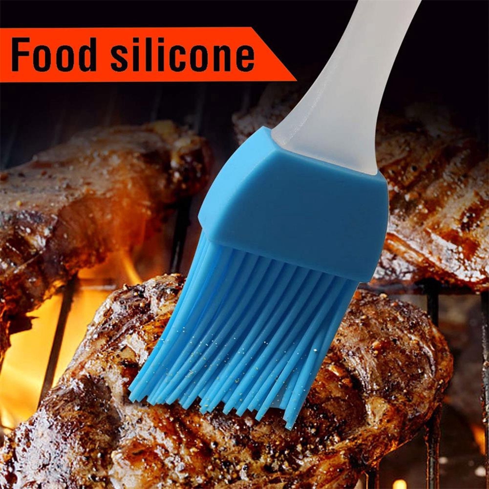 Cây cọ silicone dùng để phết dầu lên các món BBQ tiện dụng