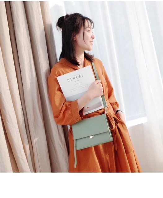 Túi hai dây đi chơi đi tiệc đẹp Guu G100