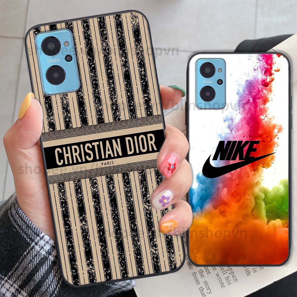 Ốp Realme 9i in hình thương hiệu nhiều màu sắc thể thao cá tính thời trang