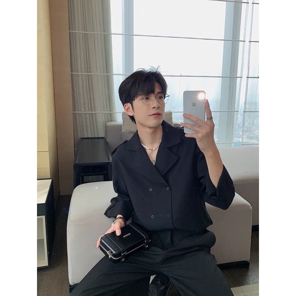 Sơmi nam cá tính phong cách Hàn Quốc - Play Boys