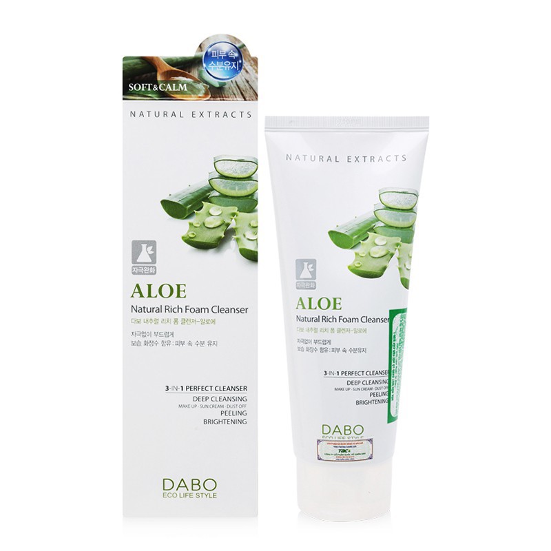 Sữa rửa mặt DABO Hàn Quốc 3 trong 1 SRD43