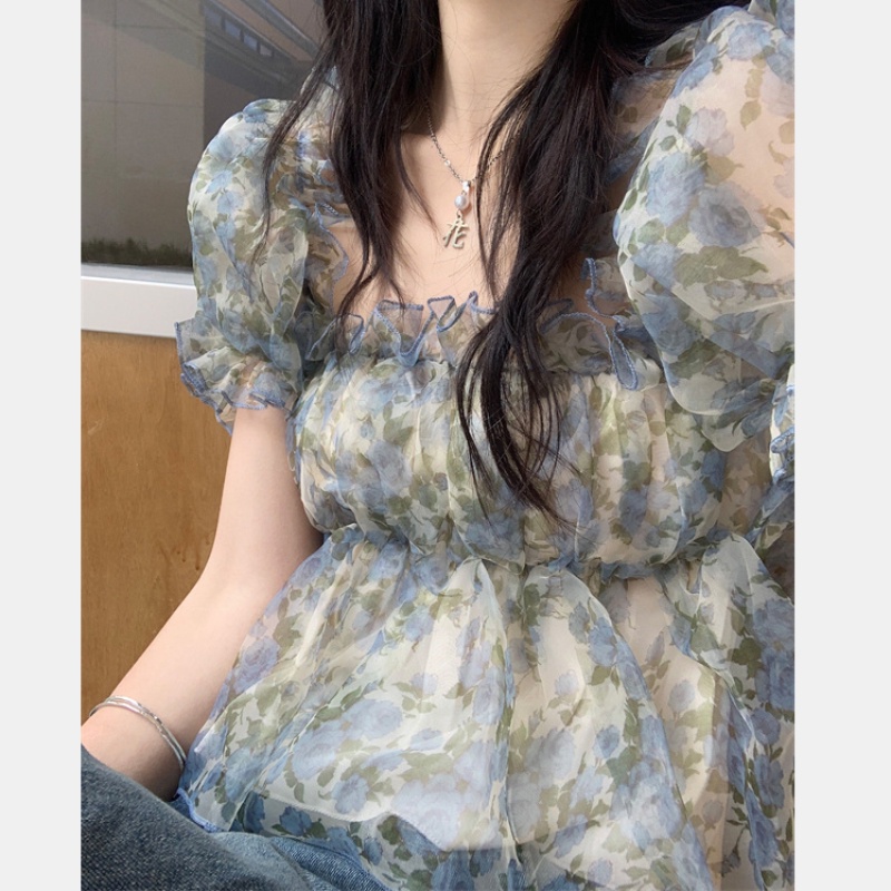 Áo Trễ Vai Tay Ngắn Dáng Rộng Thời Trang Mùa Hè Quyến Rũ Cho Nữ