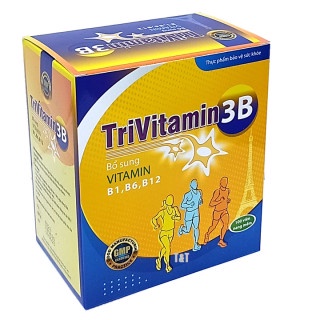 TRIVITAMIN 3B hộp 100 viên nang mềm - Bổ sung Vitamin nhóm B  hỗ trợ tăng cường sức khỏe