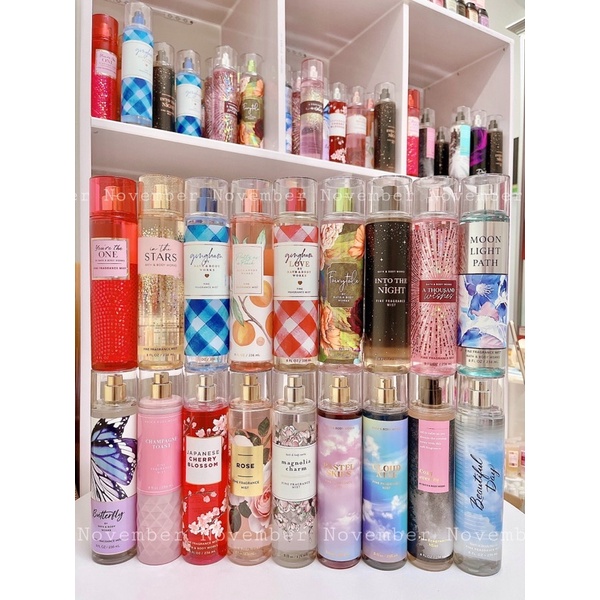 LINK 1/2 🍃FULL SIZE BODY MIST Bath and Body Works