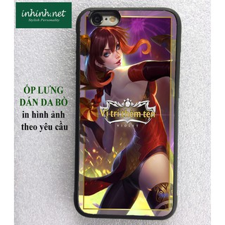 Ốp lưng iPhone Silicon/Nhôm - in hình game theo yêu cầu - LQ127