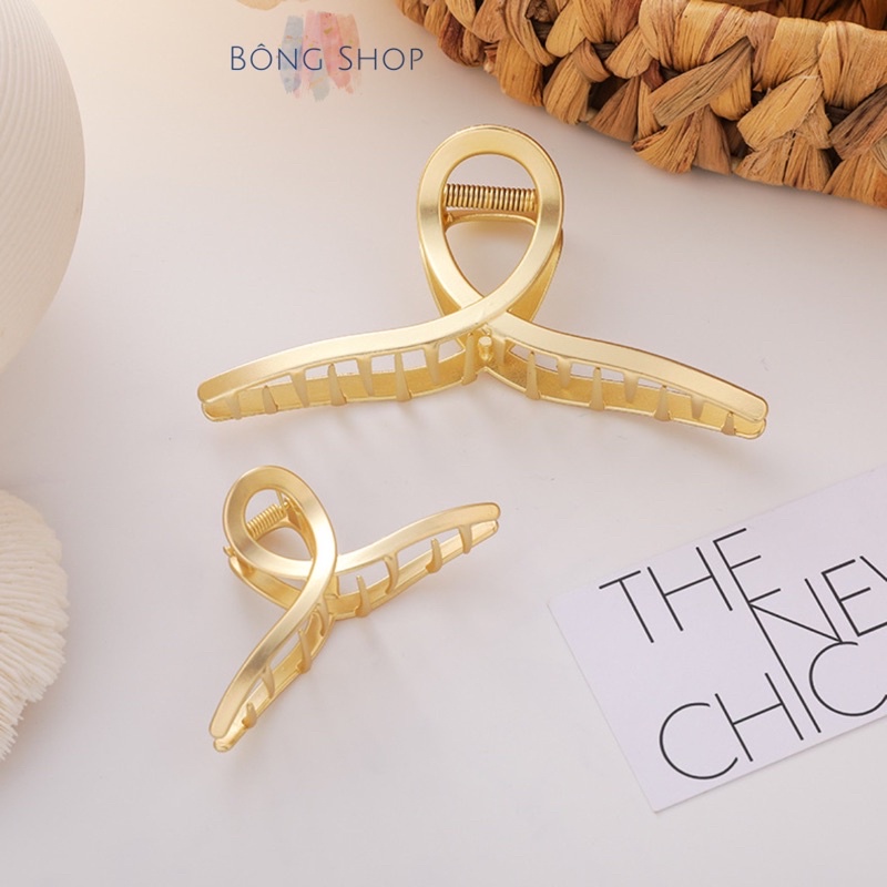 Thanh lý nghỉ bán Kẹp tóc càng cua Bông Shop thời trang