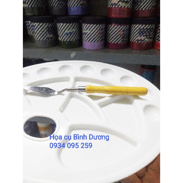 Bay pha màu cán gỗ vàng Kuelox, bay vít màu