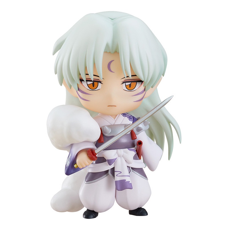 Mô hình nhân vật Sesshoumaru trong Inuyasha Nendoroid 1300 # 1514 # 10cm bằng PVC
