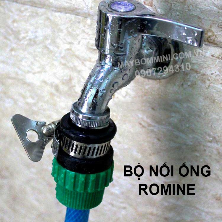 Bộ Nối Nhanh Ống Nước Vòi Romine 12mm